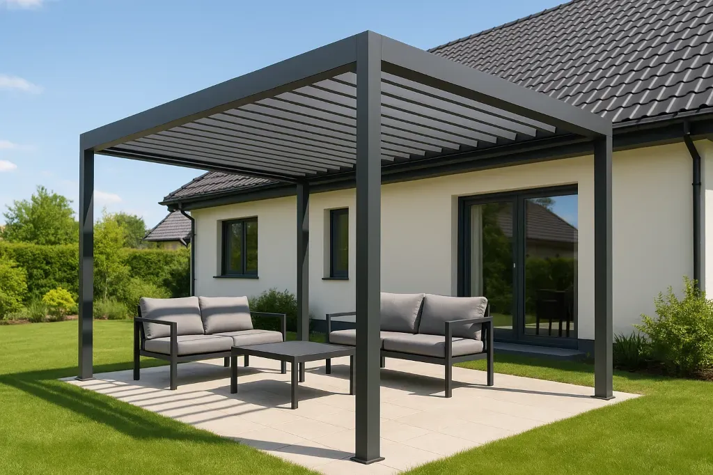 Pergole aluminiowa – styl, funkcjonalność i trwałość w Twoim ogrodzie
