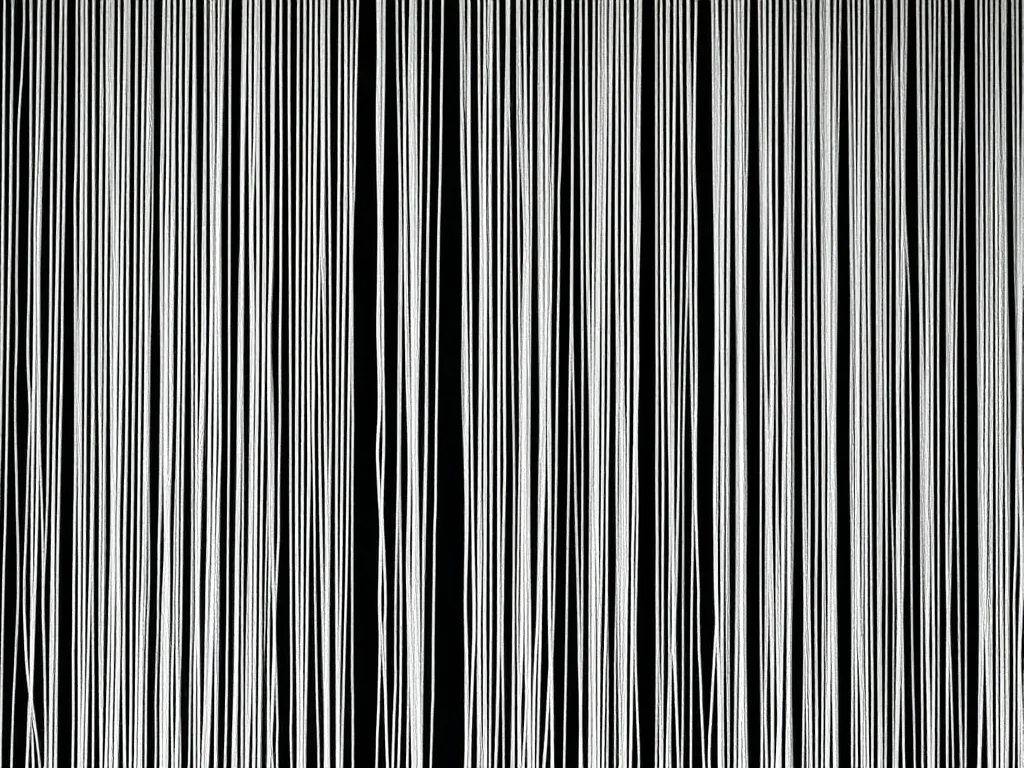 Firany makarony do salonu