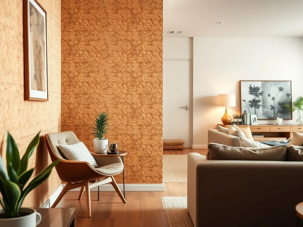 Korek ścienny w aranżacji wnętrz – zastosowania w mieszkaniach i biurach